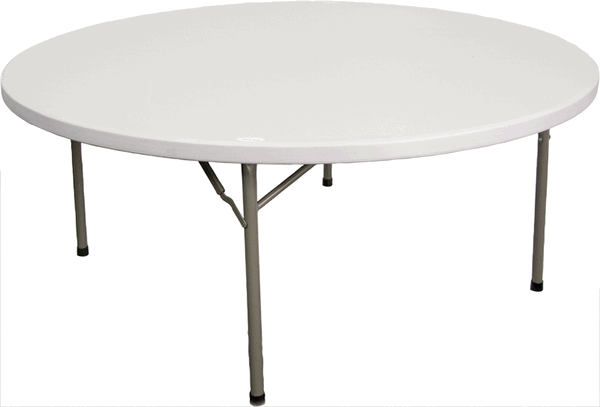 60 Inch Round Table $10