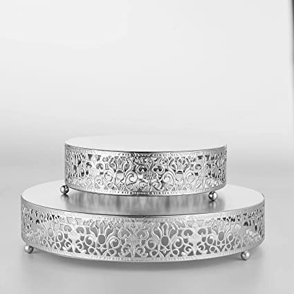 Silver Cake Stand $15